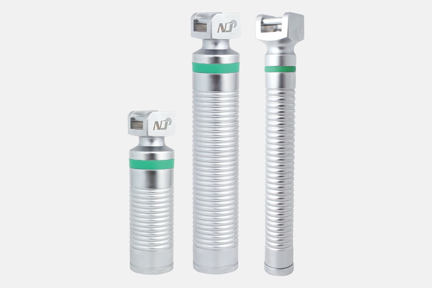 Fiber Optic Laryngoscope Handles